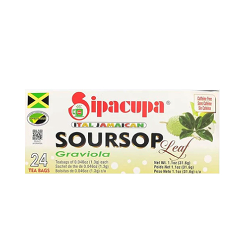 Ital jam soursop leaf 0.9 oz