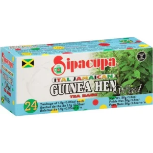 Sipacupa Ital Jamaican Guinea Hen Weed Tea Bags