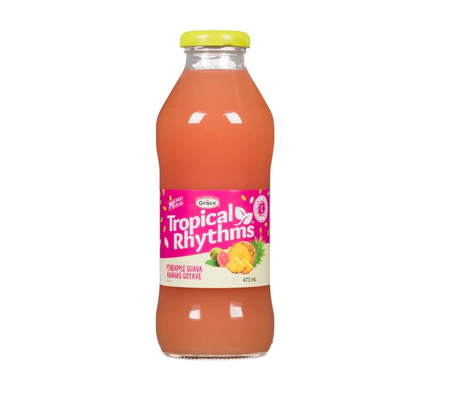 Tropical Rhythms Pineapple Guava Juice Drink 16oz