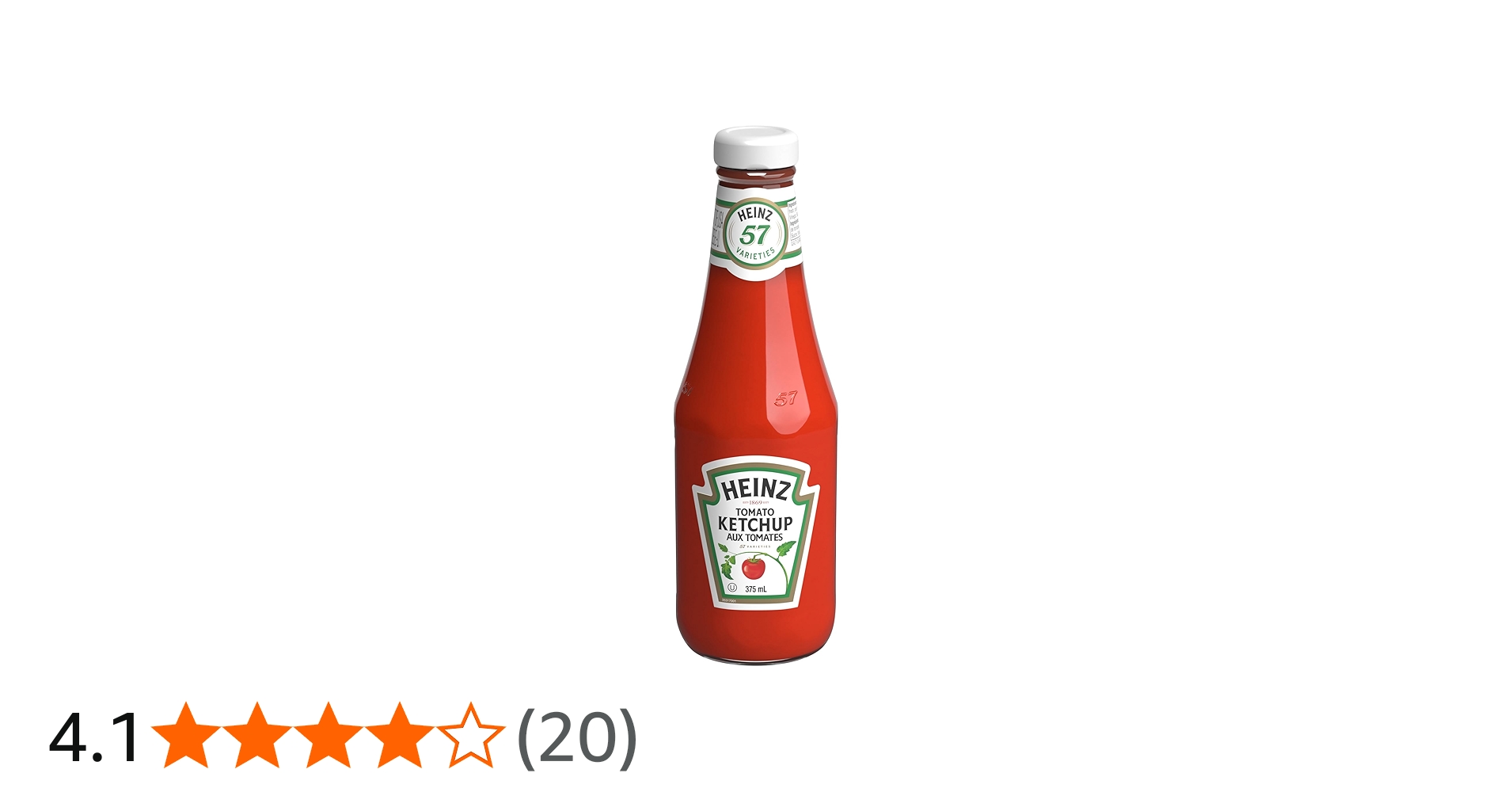 Heinz Tomato ketchup 375ml